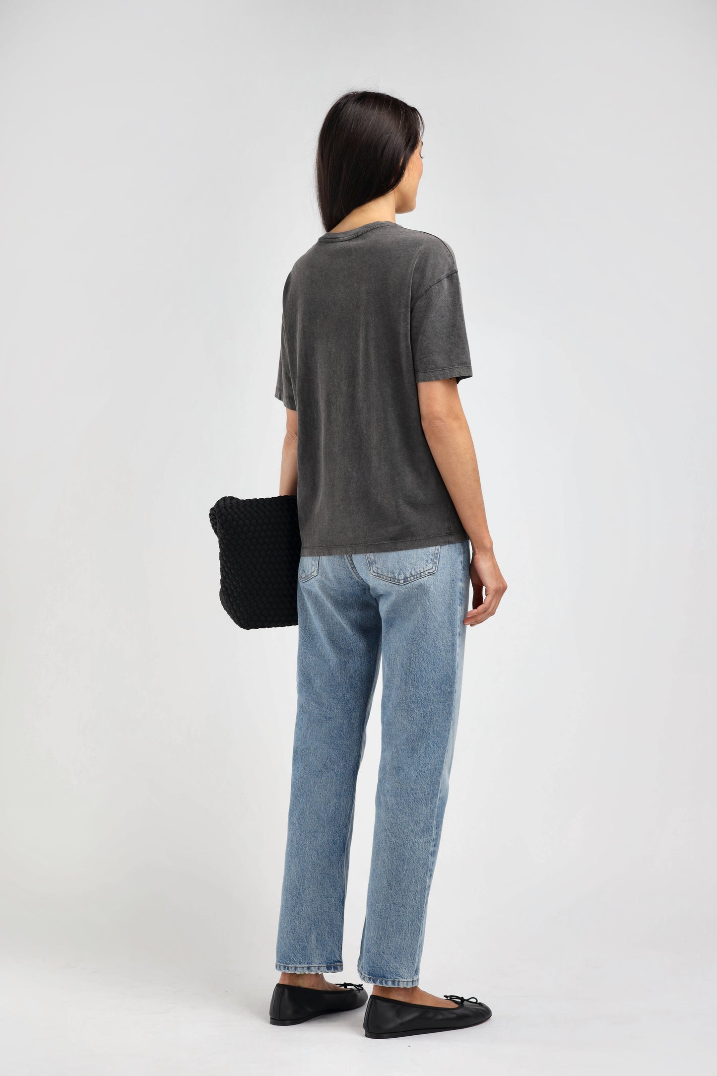 T-Shirt Ladneri Tiger in Washed BlackLadneri - Anita Hass