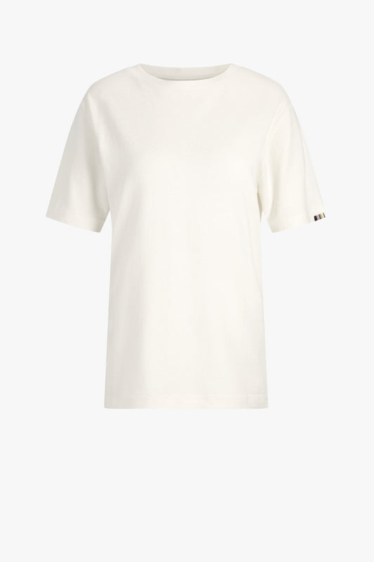 T-Shirt James N°394 in Snow Extreme Cashmere