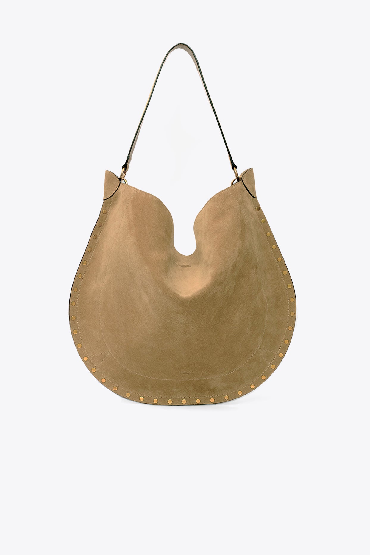 Oskan Hobo Soft bag in taupe
