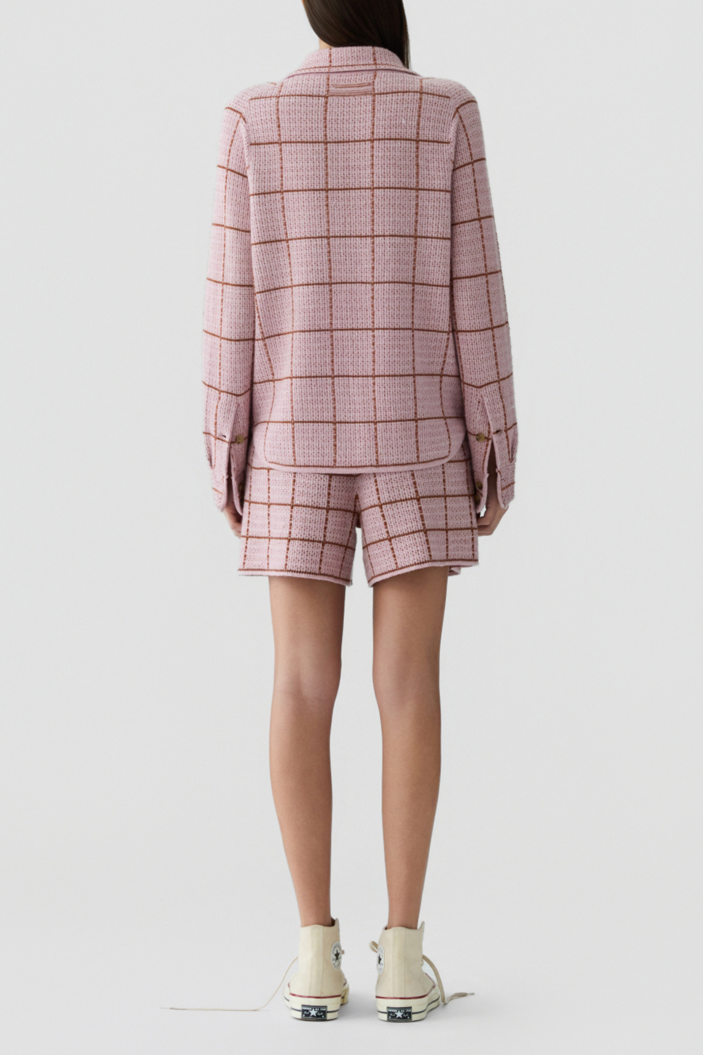 Dylan Plaid blouse in Sprinkle