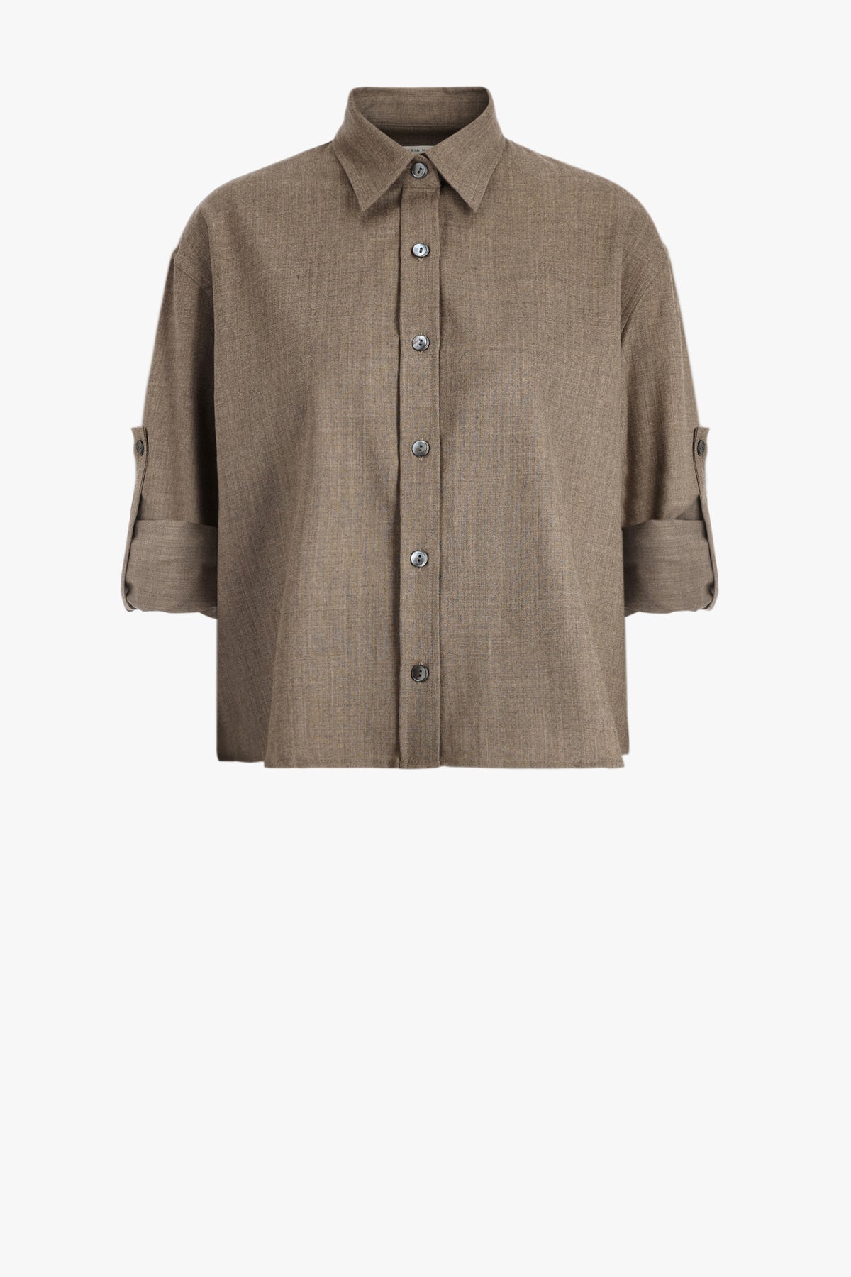 Bluse Button Sleeve in Stone Maria McManus