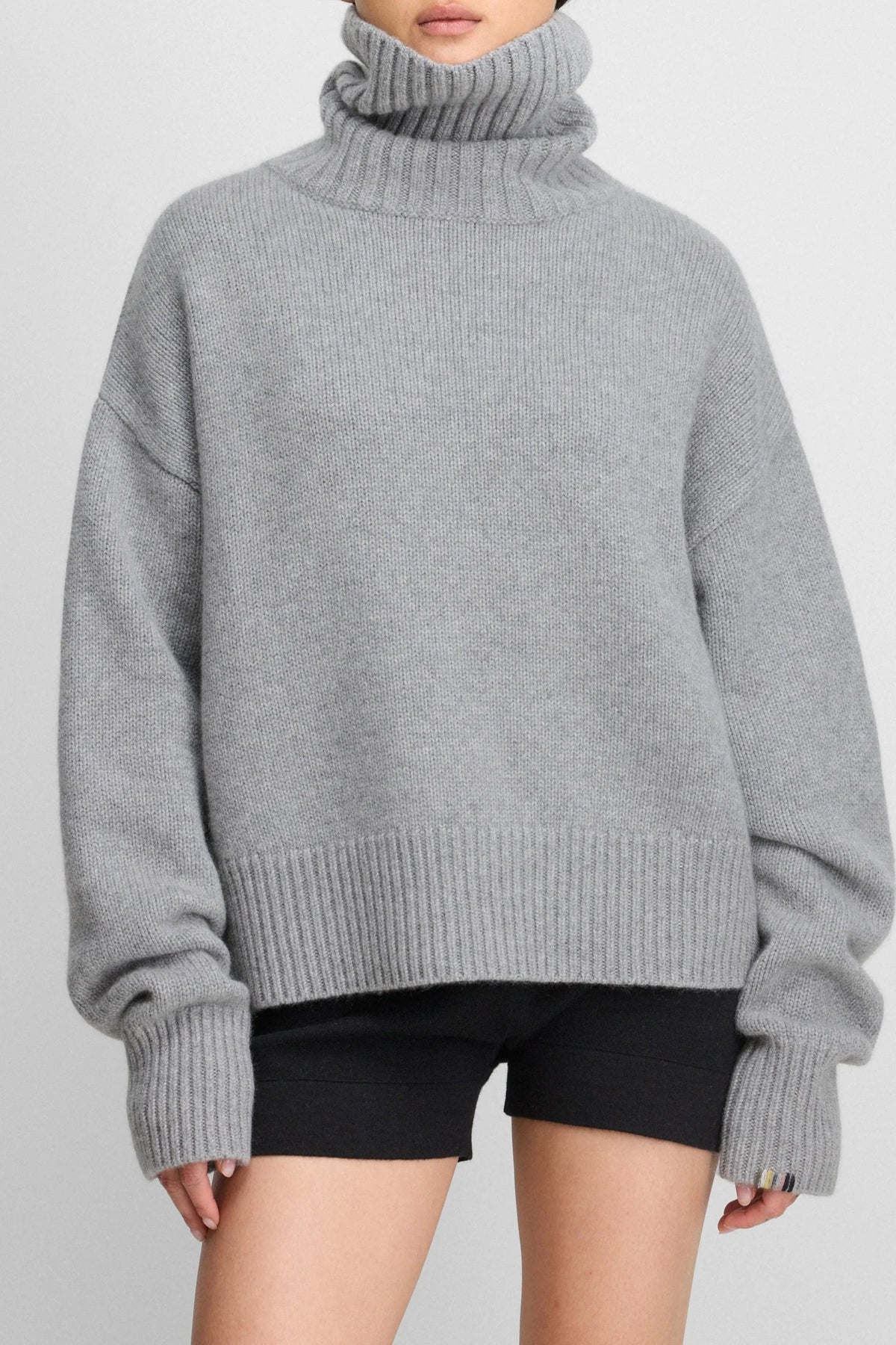 Pullover N°434 Crop Xtra in Goat Extreme Cashmere