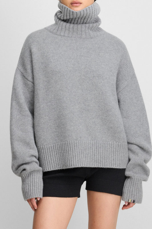 Pullover N°434 Crop Xtra in Goat Extreme Cashmere