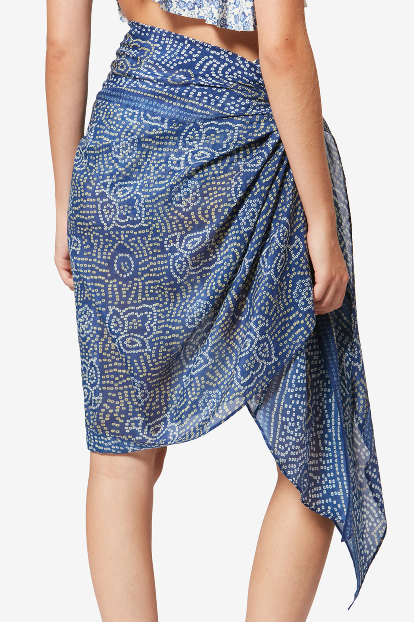 Pareo Lucilia in Blue/Light BronzeIsabel Marant - Anita Hass