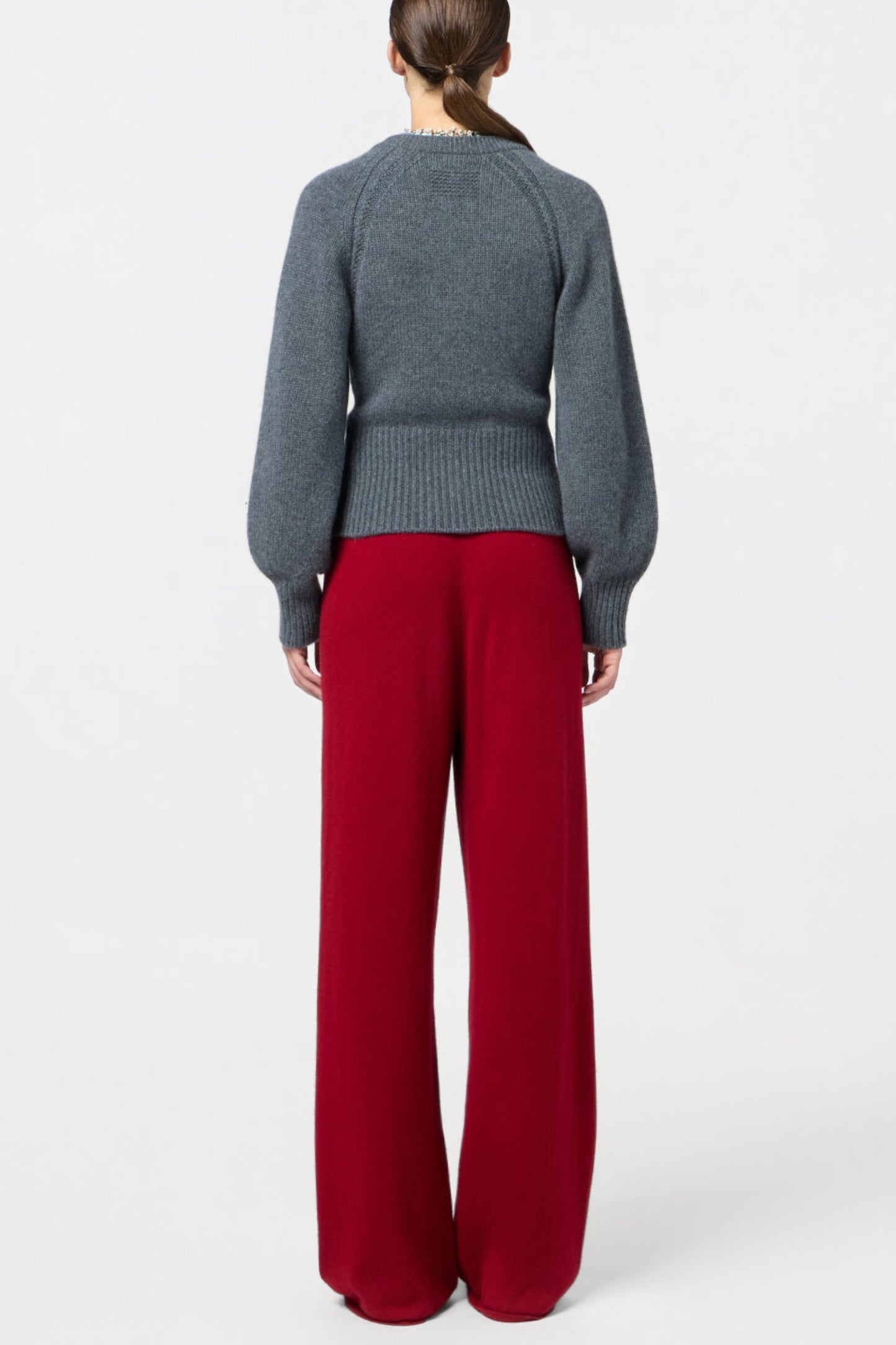 Cardigan Sculpted in CharcoalGuest in Residence - Anita Hass