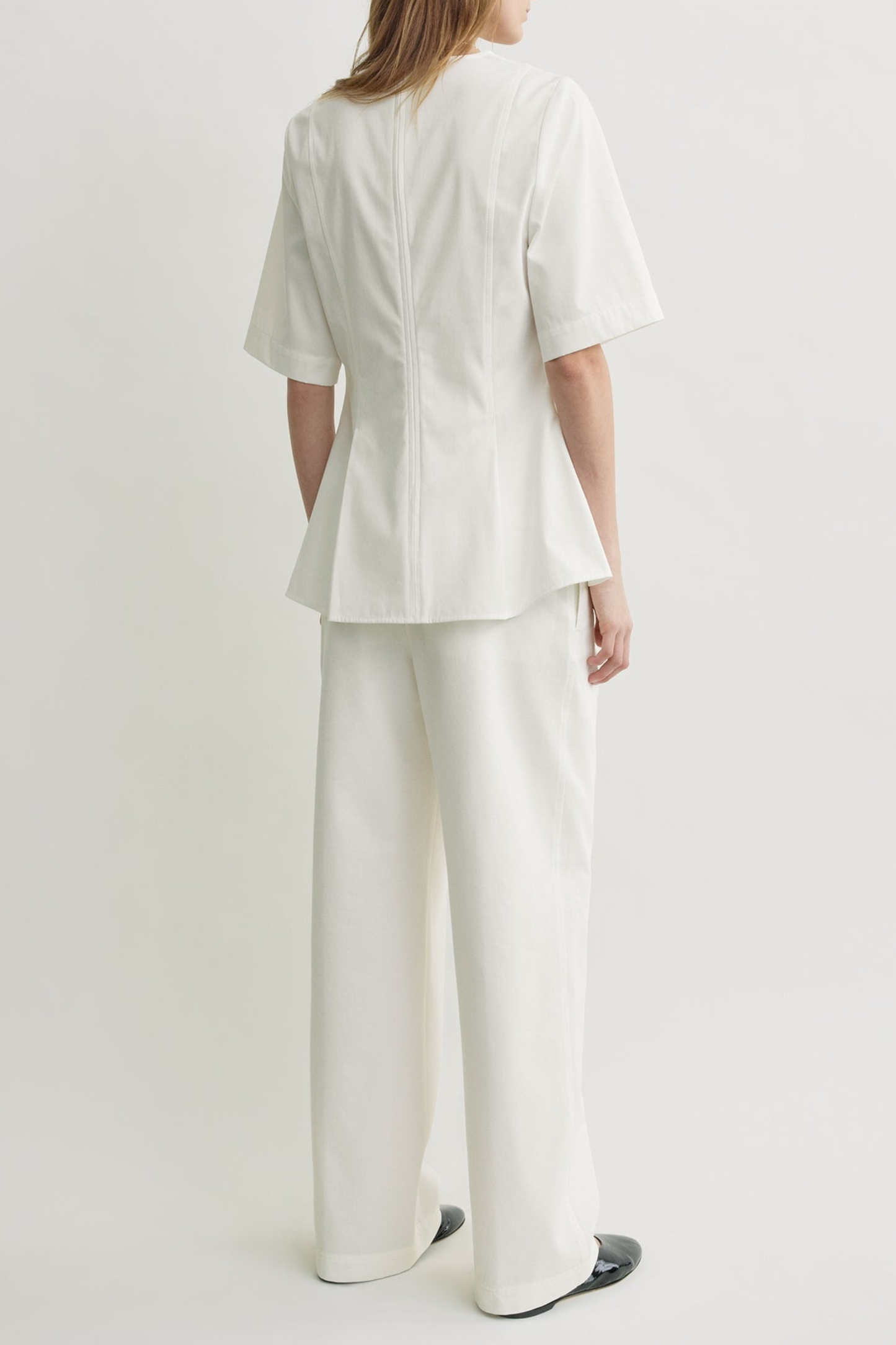Bluse Tailored in WeißToteme - Anita Hass