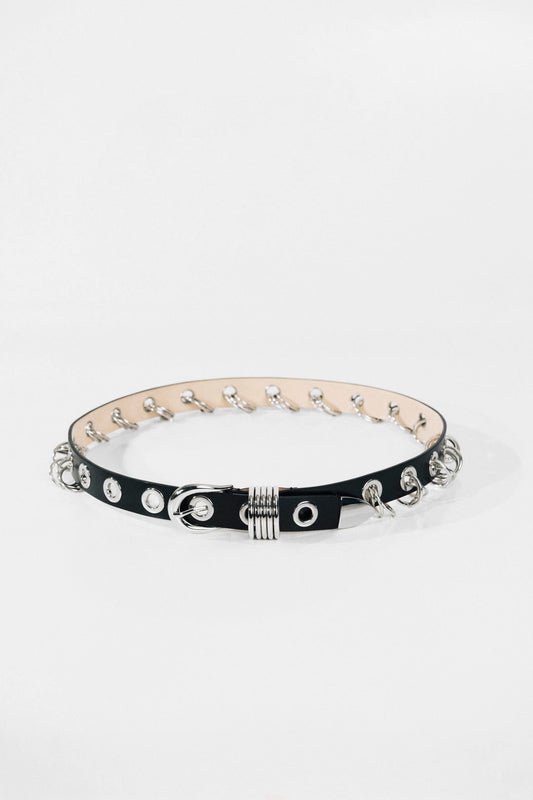 Gürtel Revenge in Schwarz/SilberDéhanche - Anita Hass