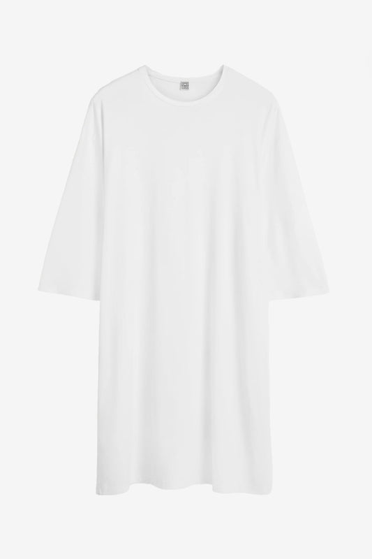 Kleid Relaxed Tee in WeißToteme - Anita Hass