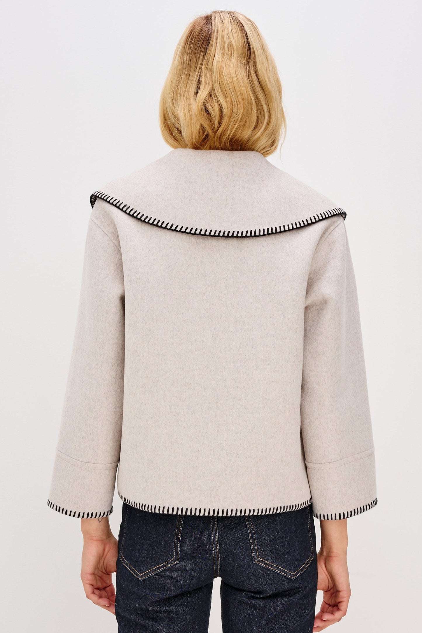 Jacke Patty in OatmealRails - Anita Hass