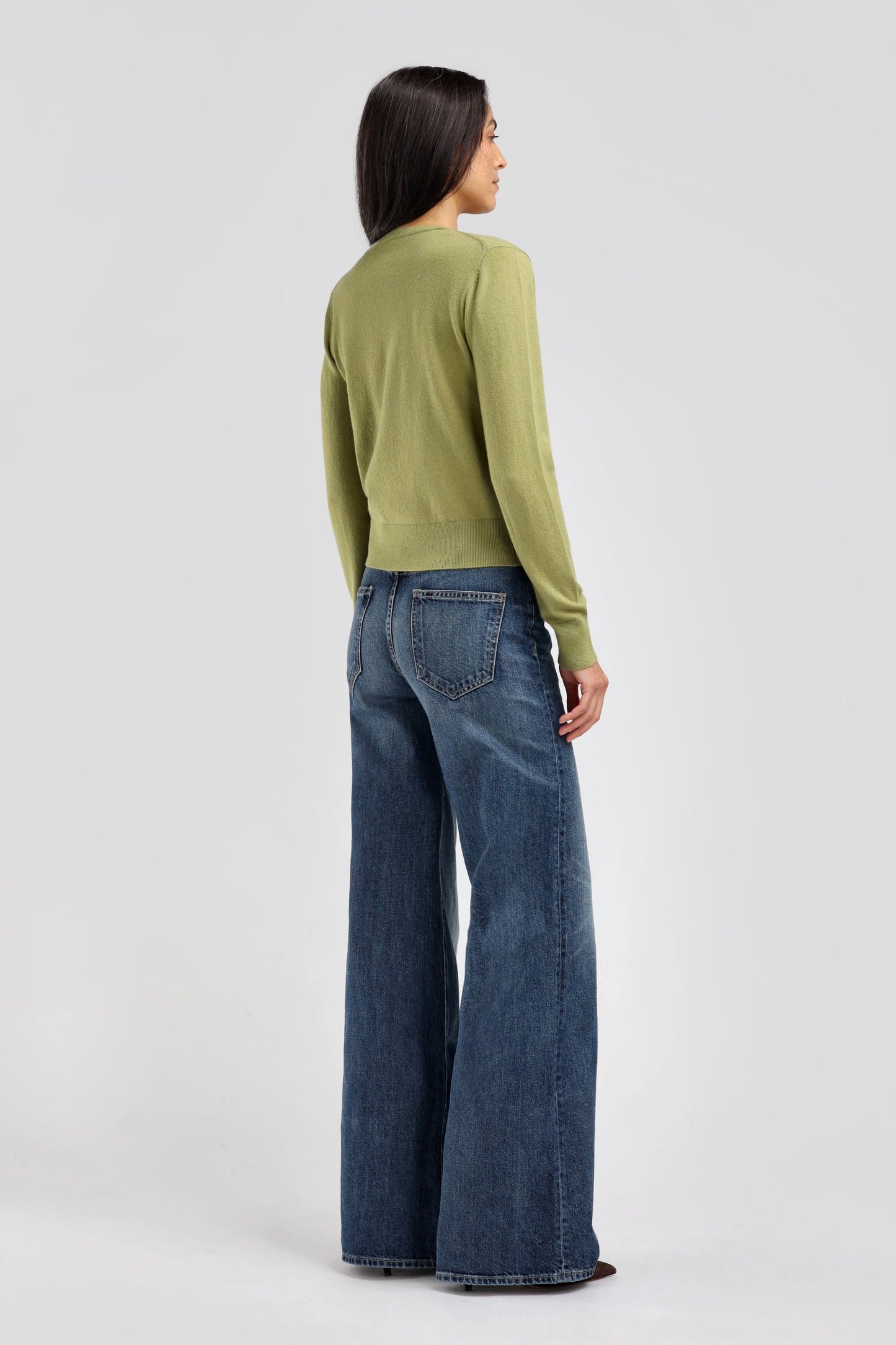 Cardigan Ivy in AvocadoAnita Hass - Anita Hass