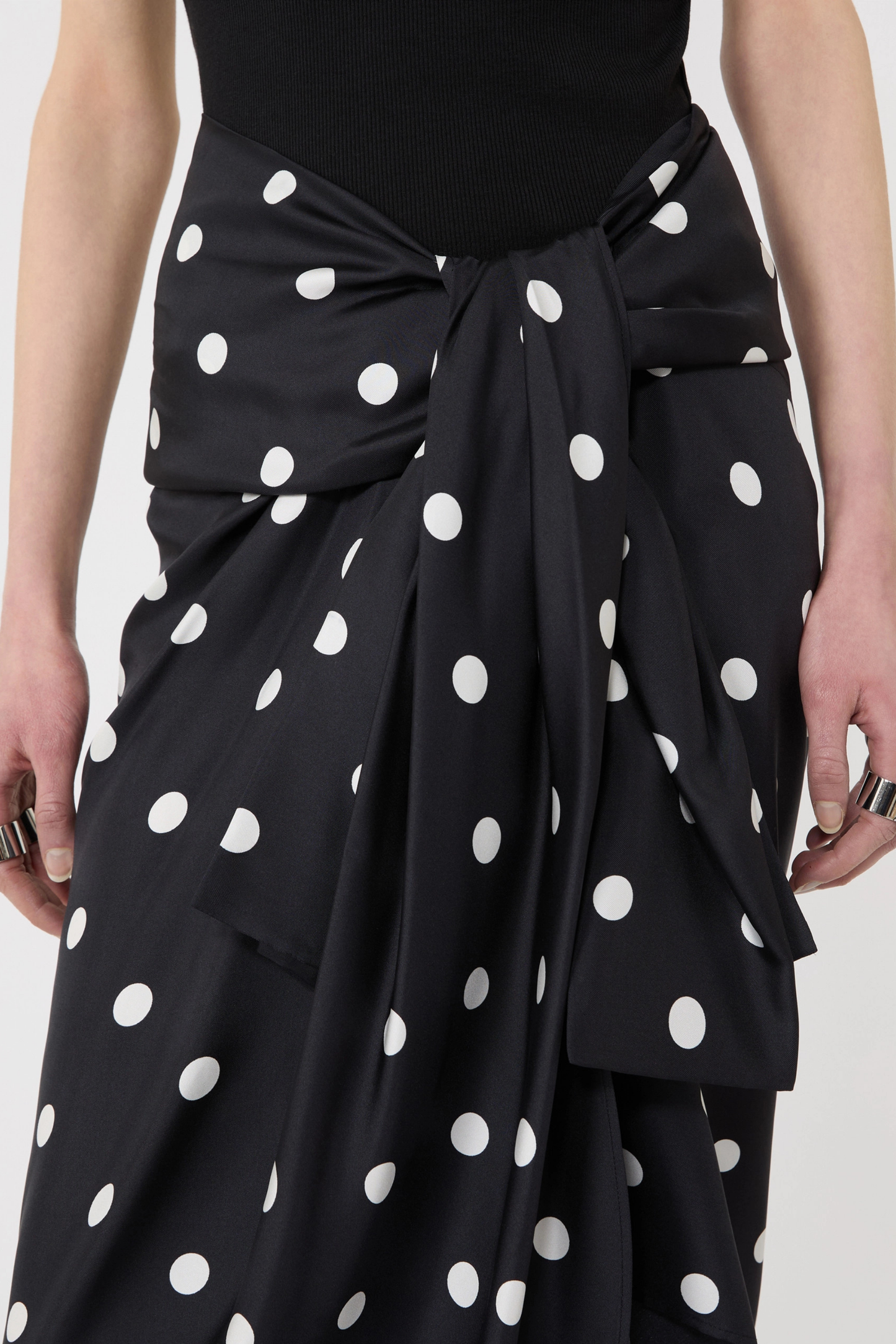 Rock Gentile in Black DotsSportmax - Anita Hass