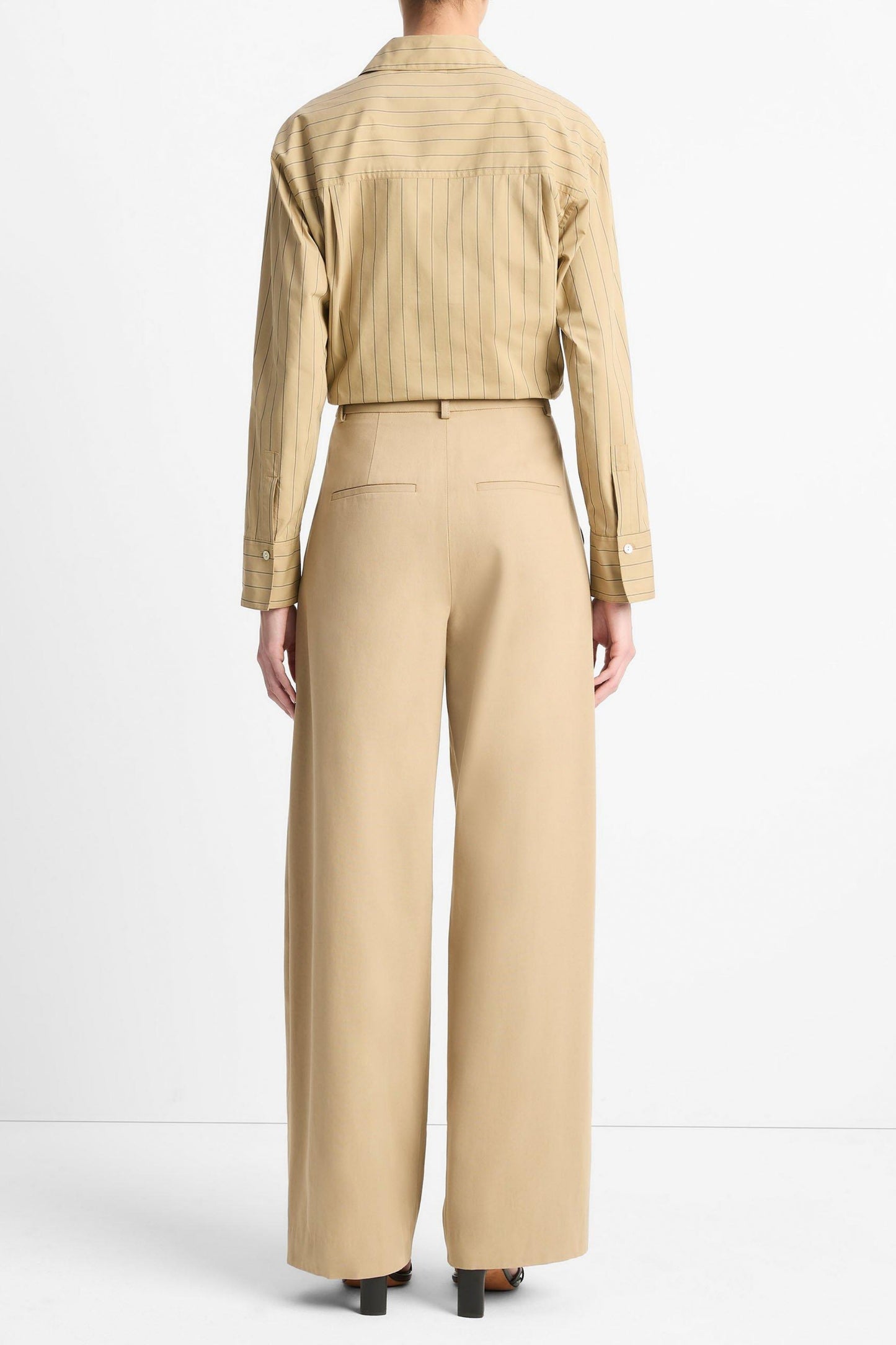 Hose Italian Pleated in FawnVince - Anita Hass