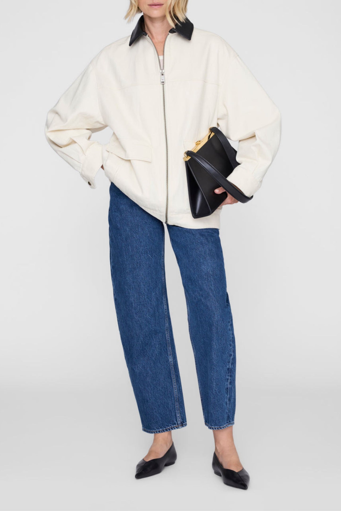 Holden jacket in cream