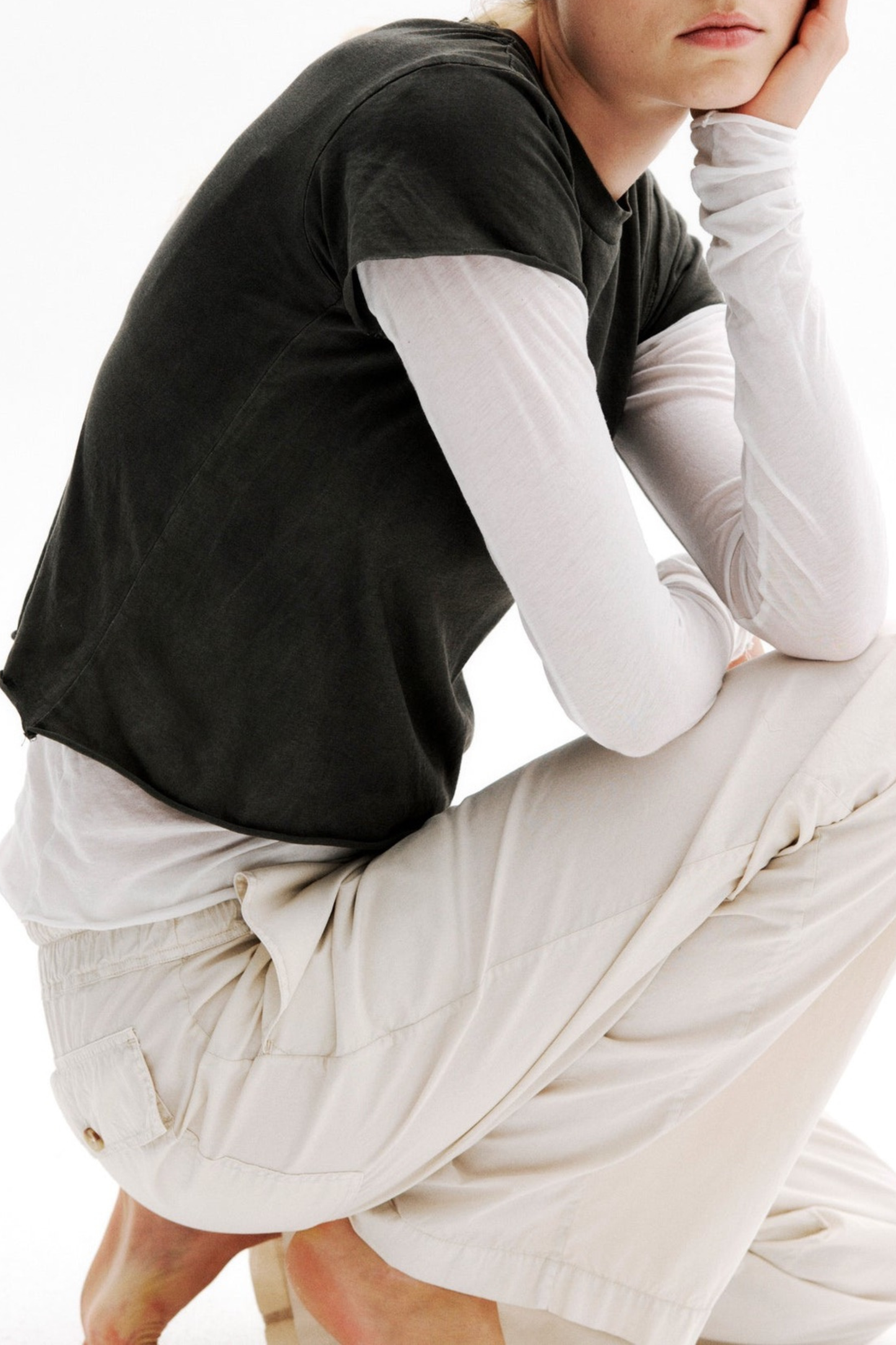 Longsleeve Stella in WeißAll Three - Anita Hass