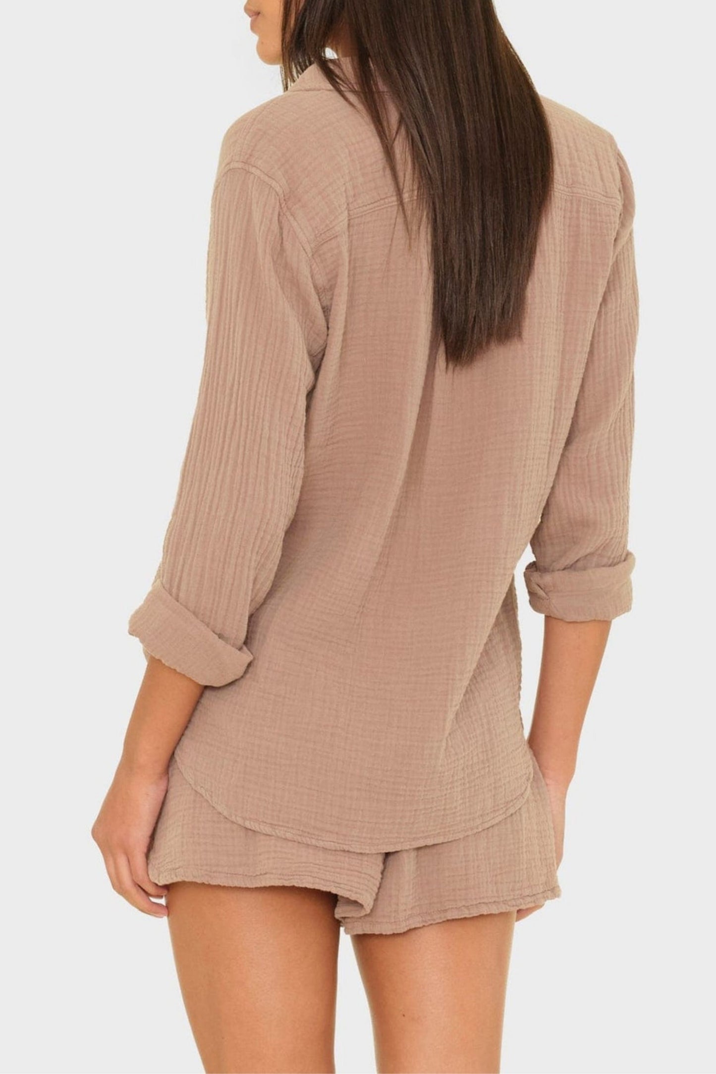 Bluse Scout in Ash BrownXírena - Anita Hass