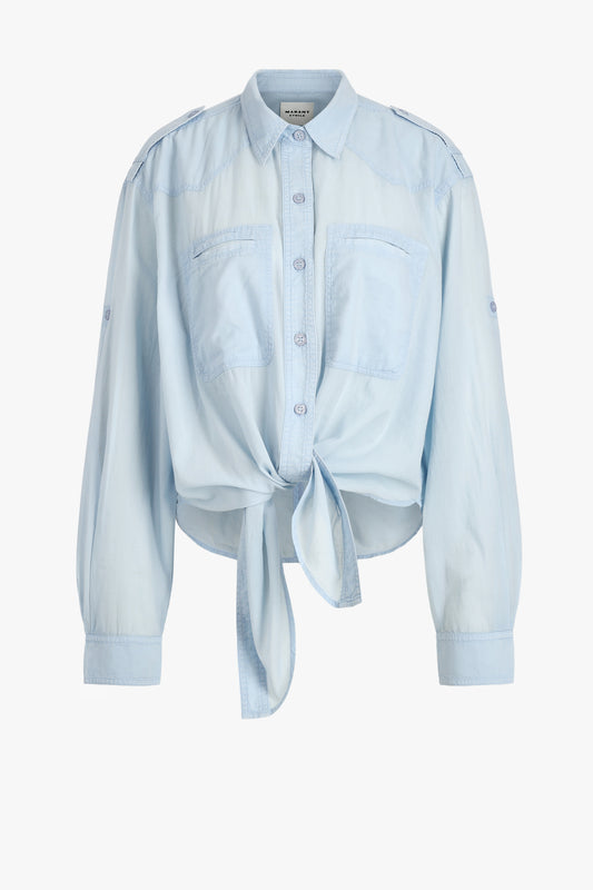 Valiane blouse in light blue