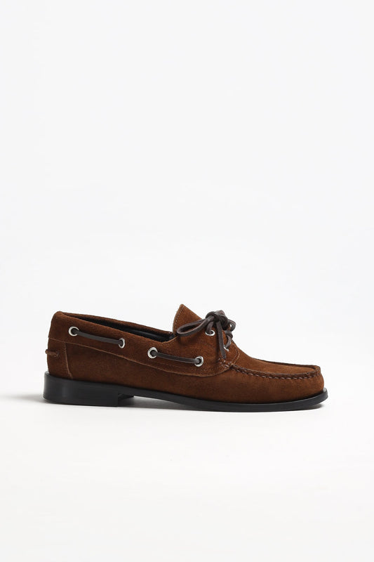 Loafer Harris Suede in Braunaeyde - Anita Hass