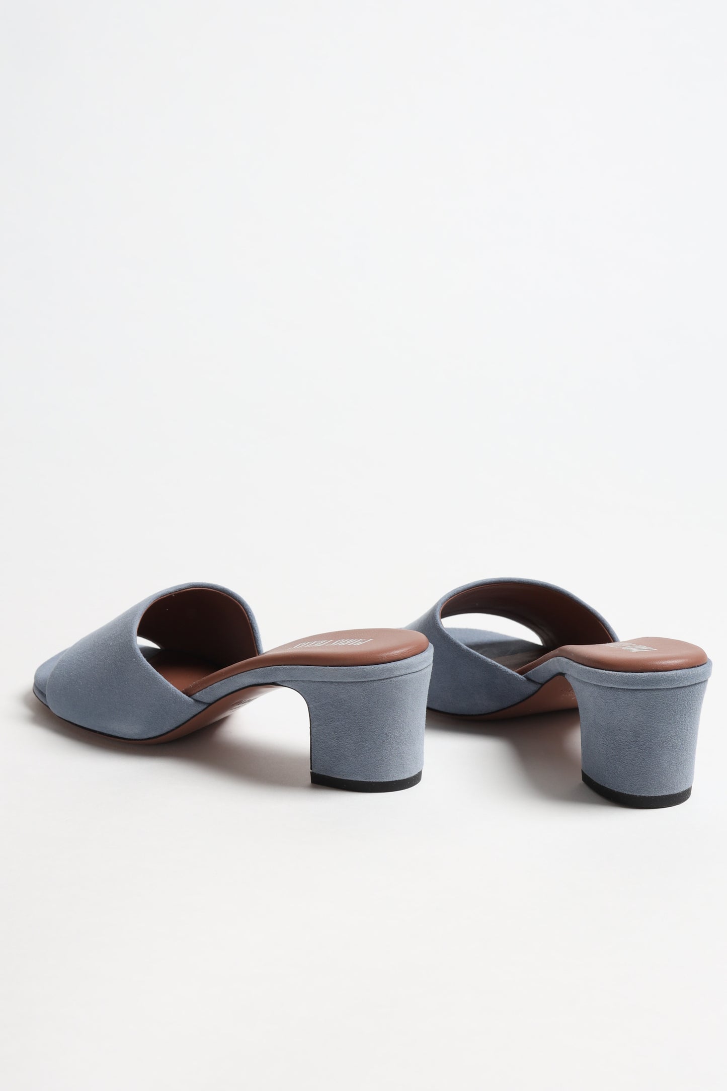 Mules Ava 50 in denim blue