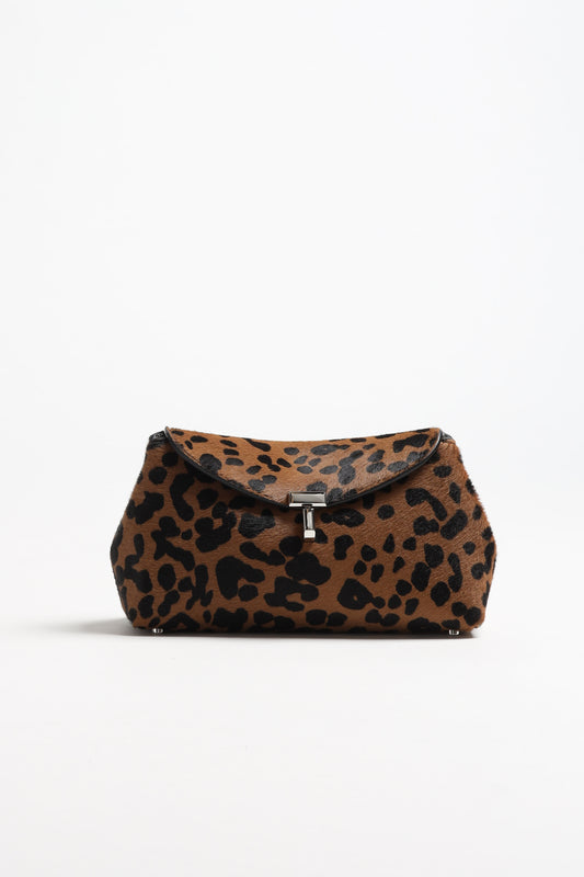 Clutch T-Lock Mini in LeopardToteme - Anita Hass