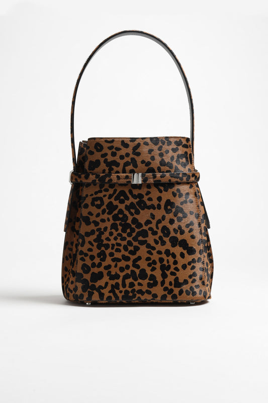 Tasche Belted Bucket in LeopardToteme - Anita Hass