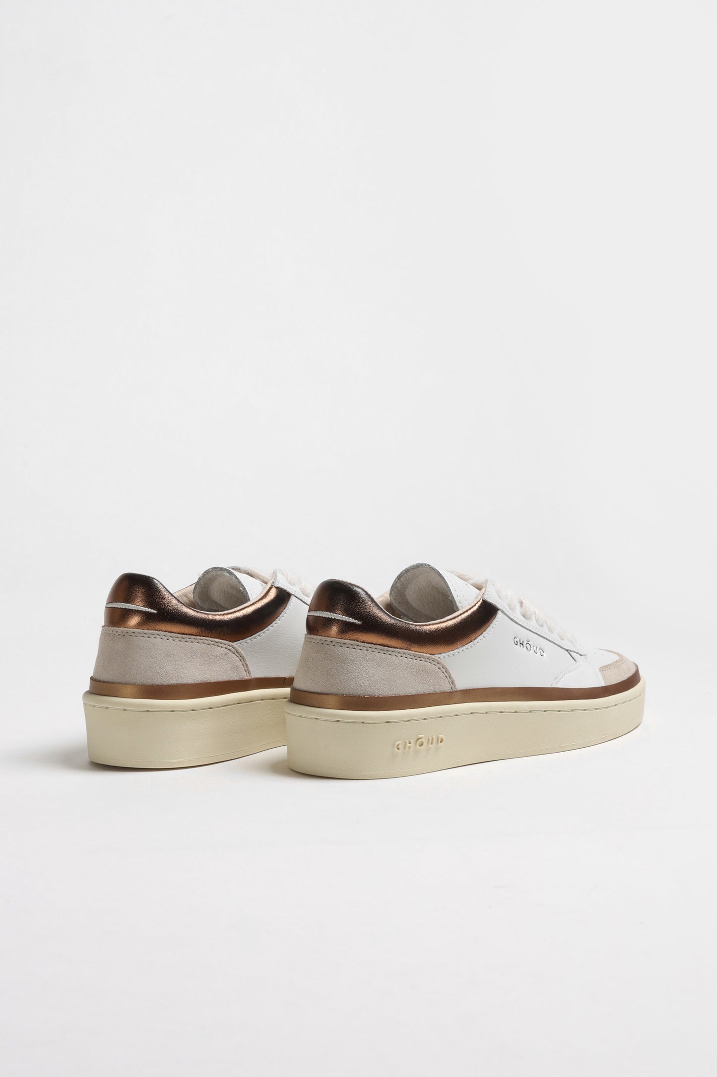 Sneaker Pads in Bronze/Beige SuedeGhoud - Anita Hass
