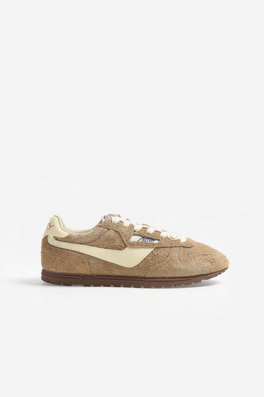 Windspin Sneakers in Leat Cour/Rutabaga