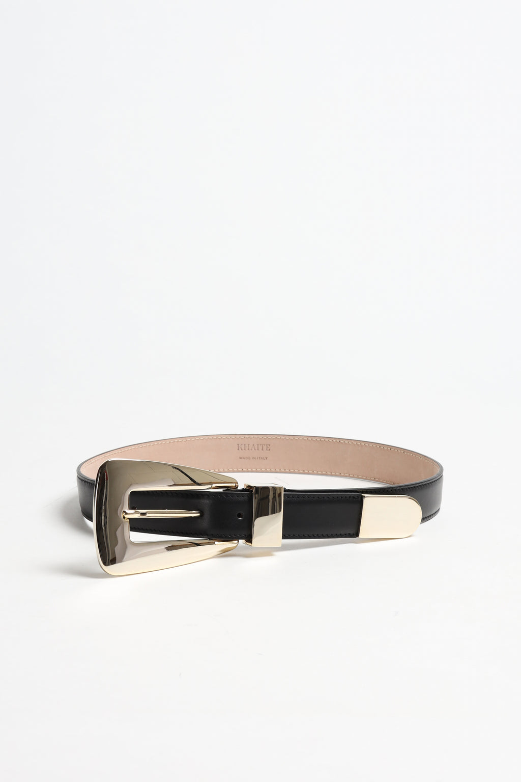 Lucca Belt with Gold Buckle