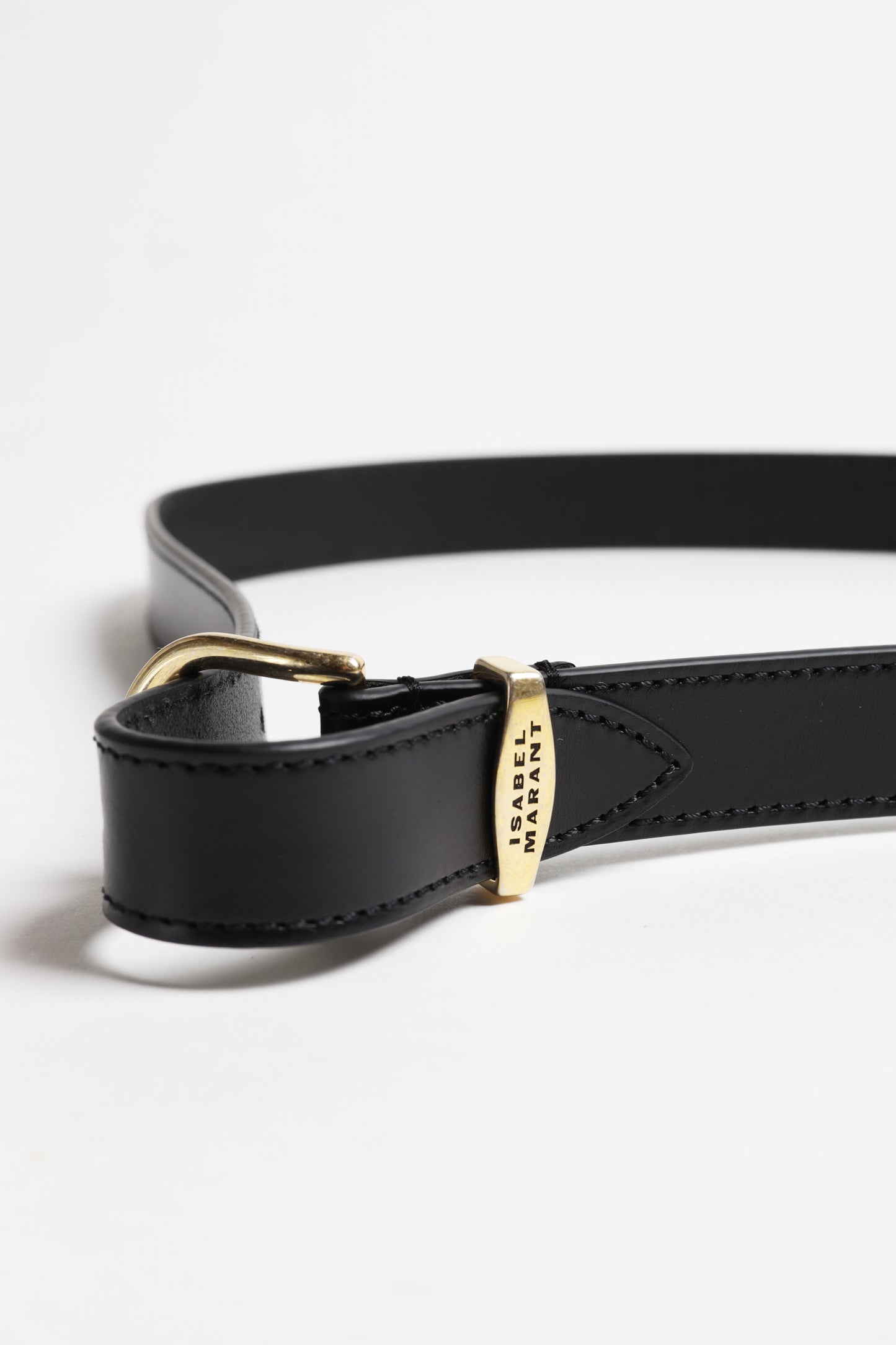 Zadd belt in black/gold
