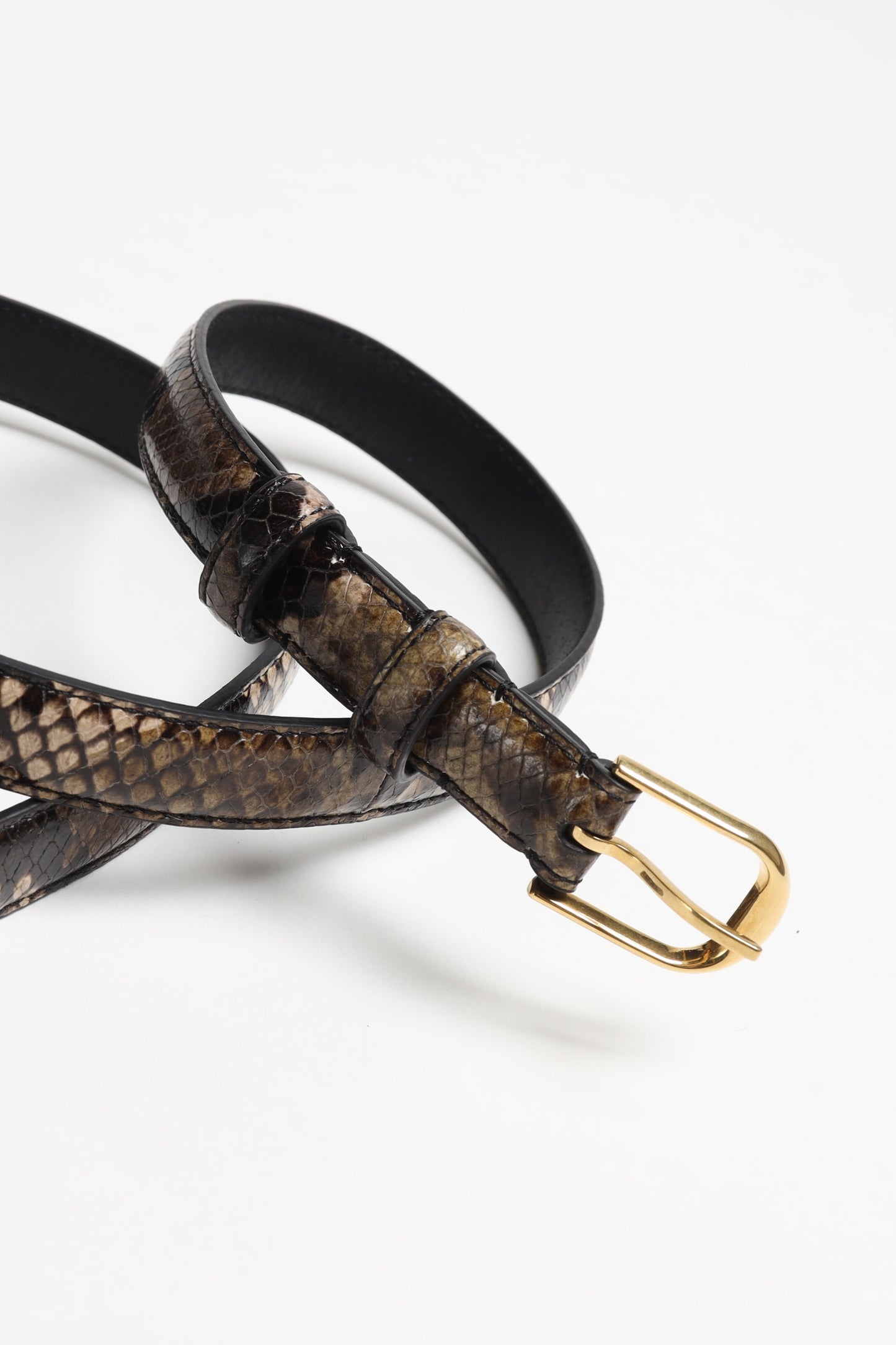 Gürtel Jane in Dark Brown/SnakeNili Lotan - Anita Hass