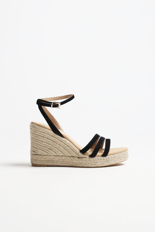 Sandale Hamptons in SchwarzManebi - Anita Hass