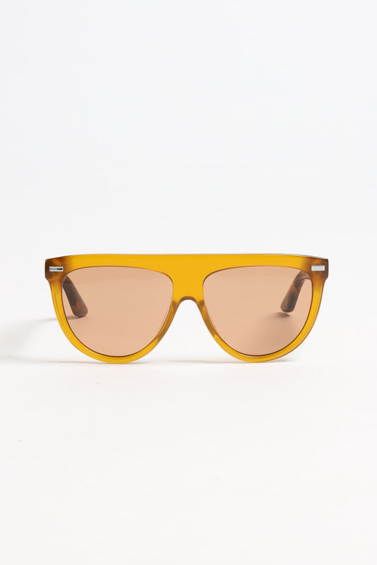 Sonnenbrille in Ochre/Tortoise