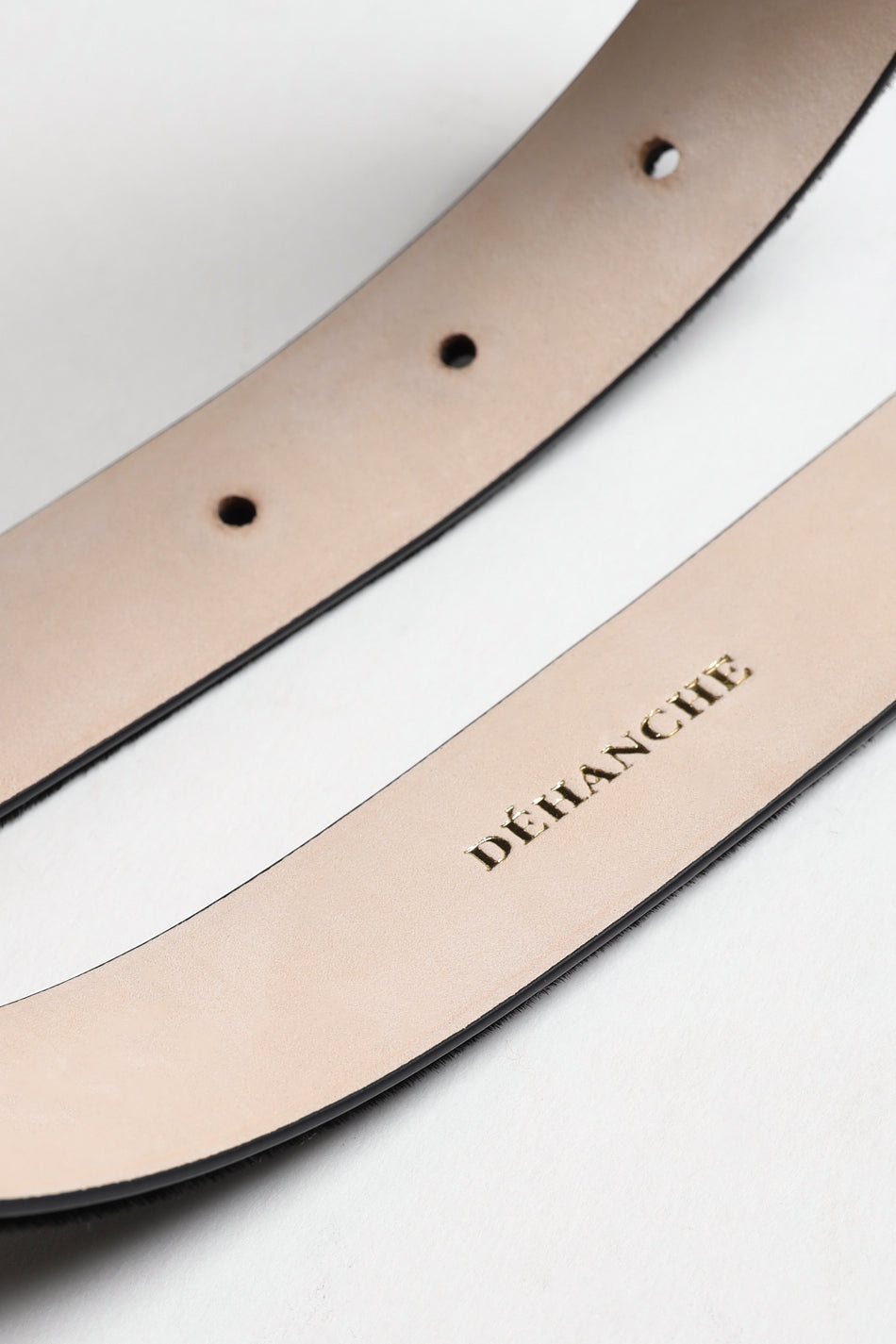 Gürtel Hollyhock in Black Pony/GoldDéhanche - Anita Hass