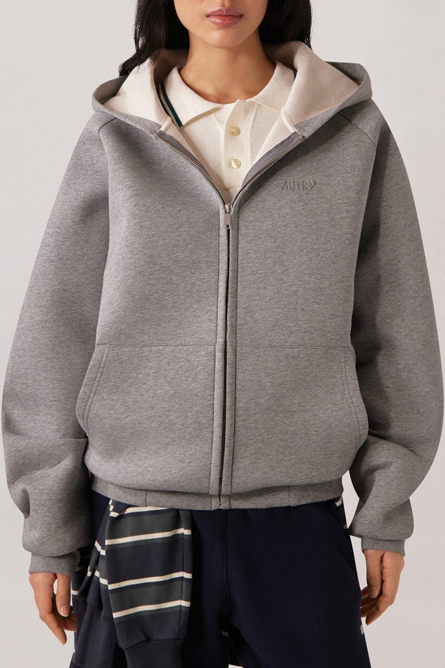 Jacke Neoprene in Dark MelangeAutry - Anita Hass