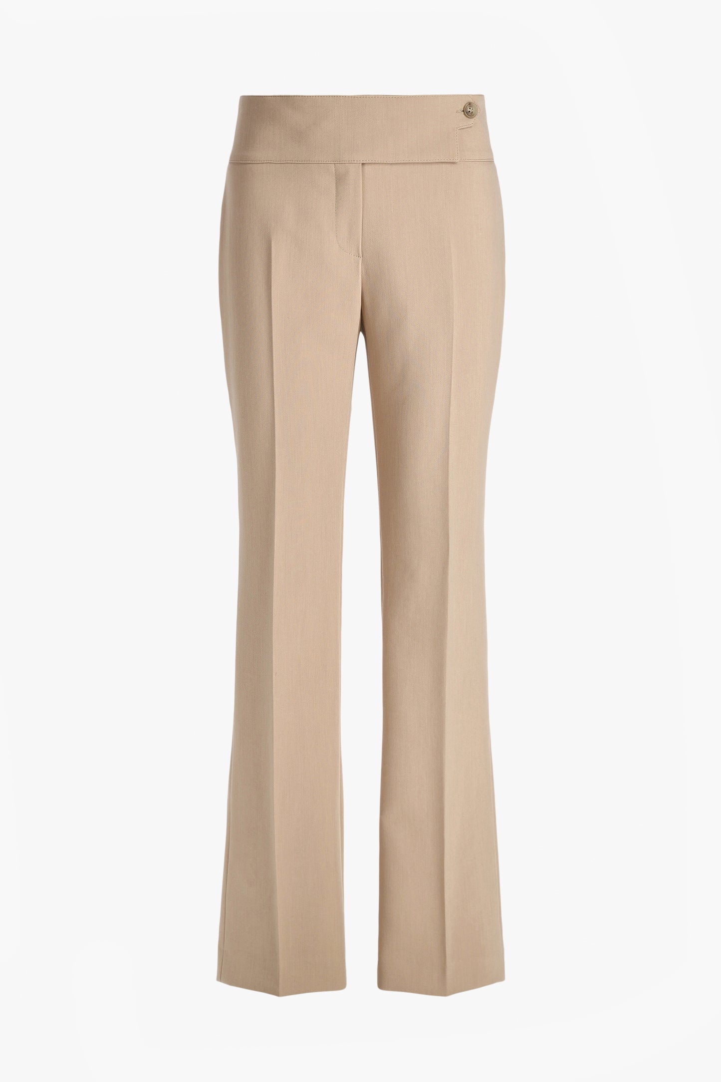 Franchie Optical trousers in warm taupe