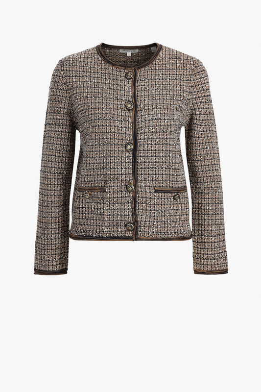 Cardigan Brisa in Acorn MultiVeronica Beard - Anita Hass