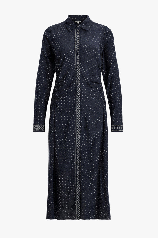 Seidenkleid Lex Midi in Navy/MultiVeronica Beard - Anita Hass