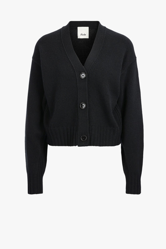 Cardigan V in SchwarzAllude - Anita Hass