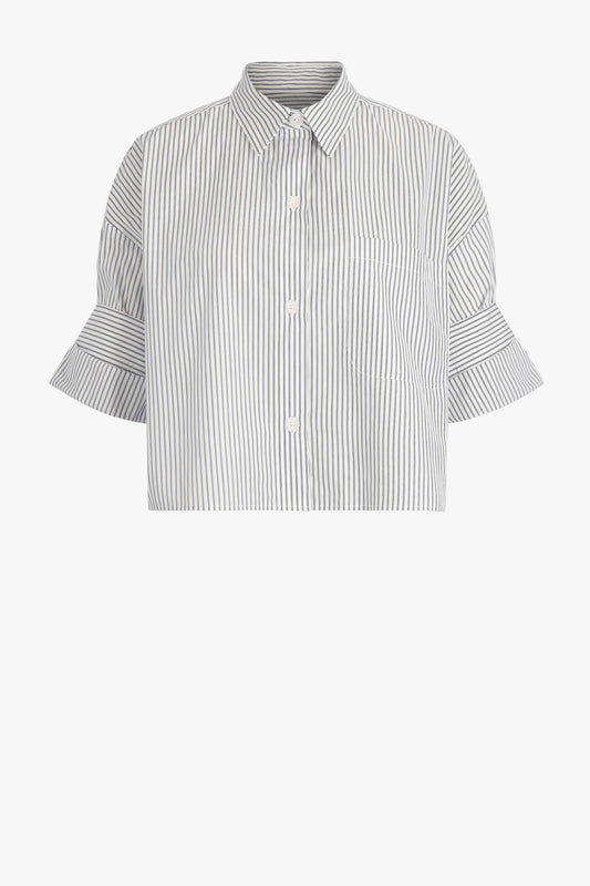 Bluse Next Ex in White/MidnightTWP Clothing - Anita Hass