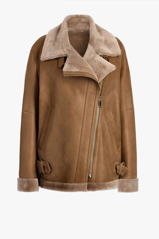 Jacke Victoria in Almond SuedeJadia - Anita Hass