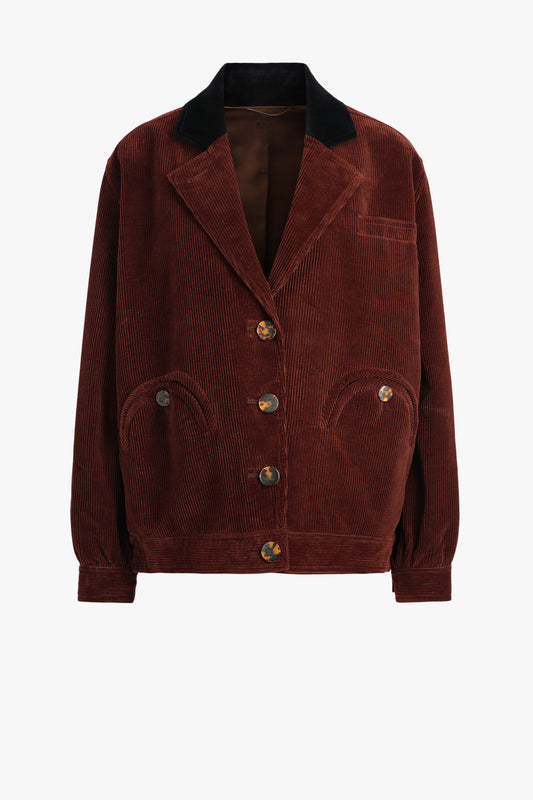 Jacke Classic Touch Cleo Bomber in PlumBlazé Milano - Anita Hass