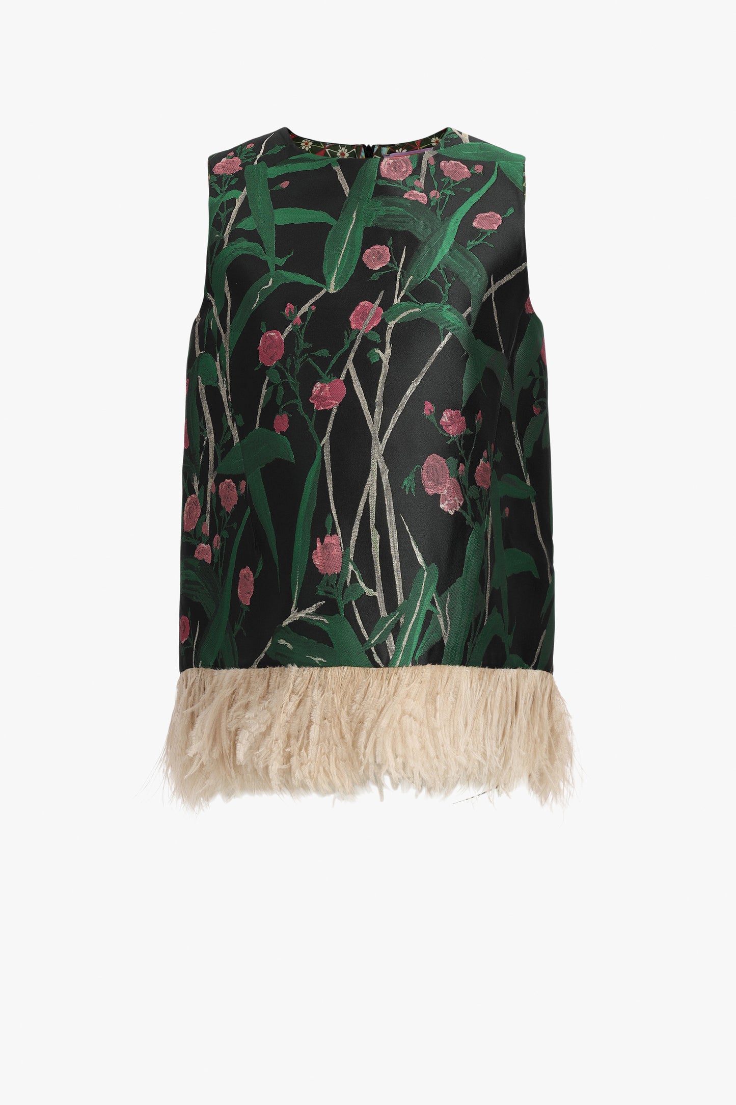 Top La Scala Feather in Bamboo JacquardLa Double J - Anita Hass