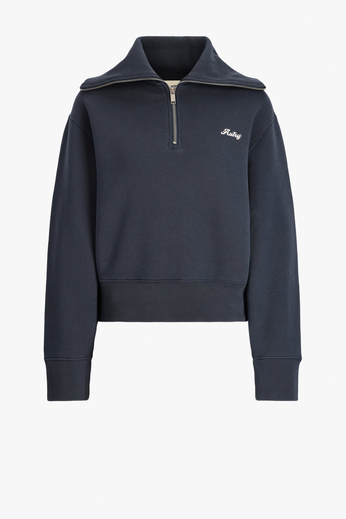 Sweatshirt Zip in NavyAutry - Anita Hass