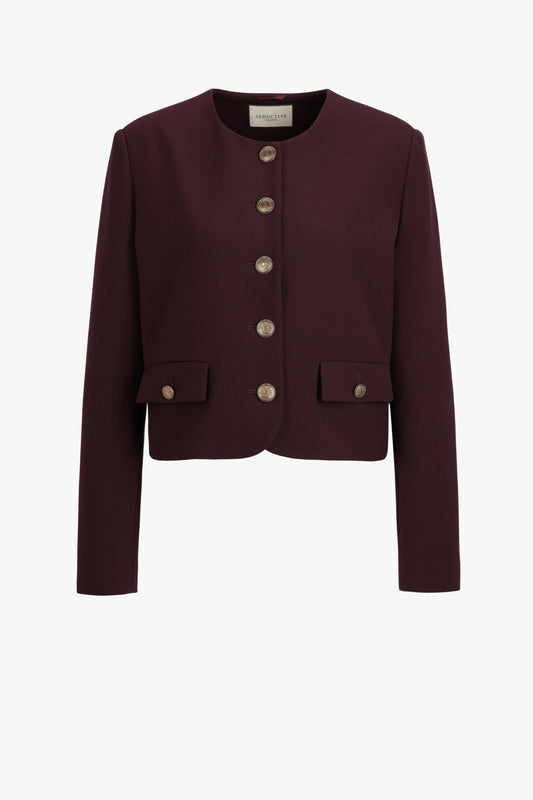 Blazer Catherine in BurgundSeductive - Anita Hass