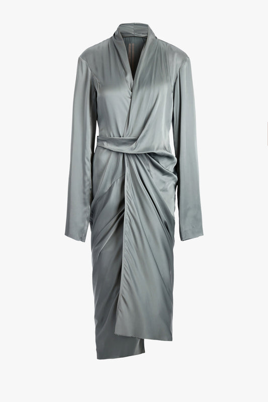 Kleid Wrap in Washed IndigoRick Owens - Anita Hass