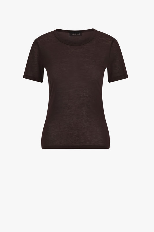 T-Shirt Sylvie in Dark BrownAnine Bing - Anita Hass