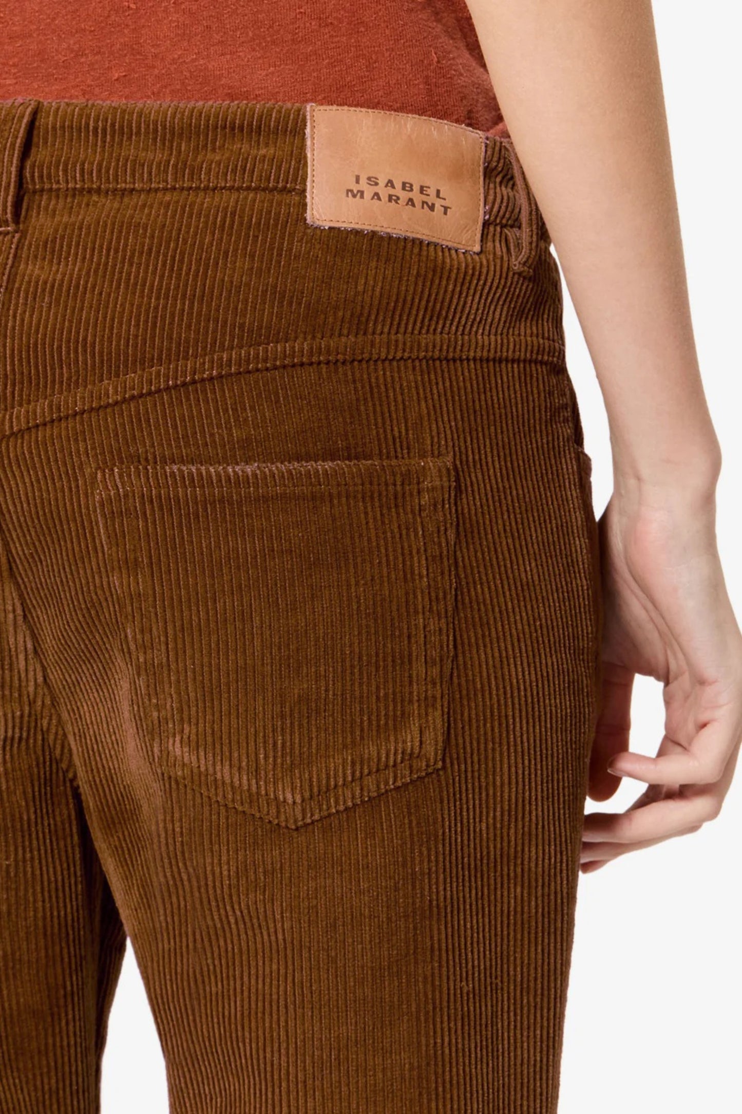 Ruthie Cord Pants in Caramel