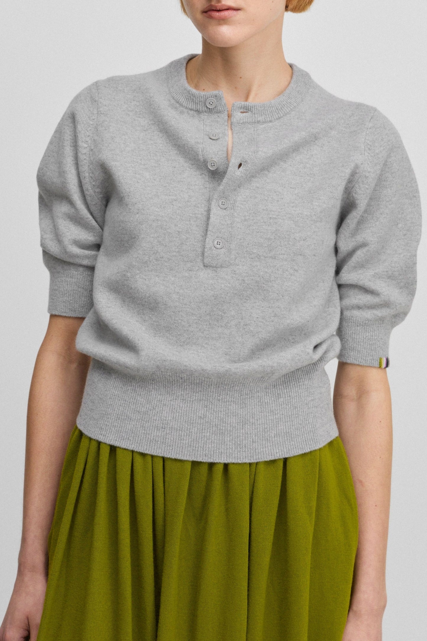 Sweater Mimi N°477 in Grey