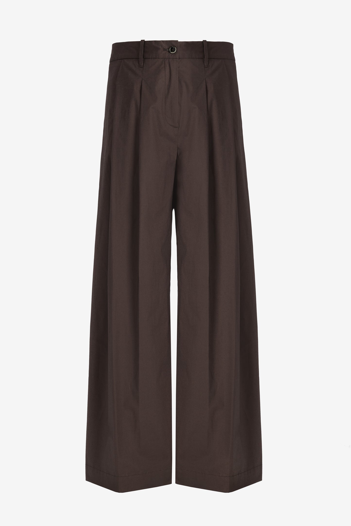 Petra Chino trousers in Melanzana