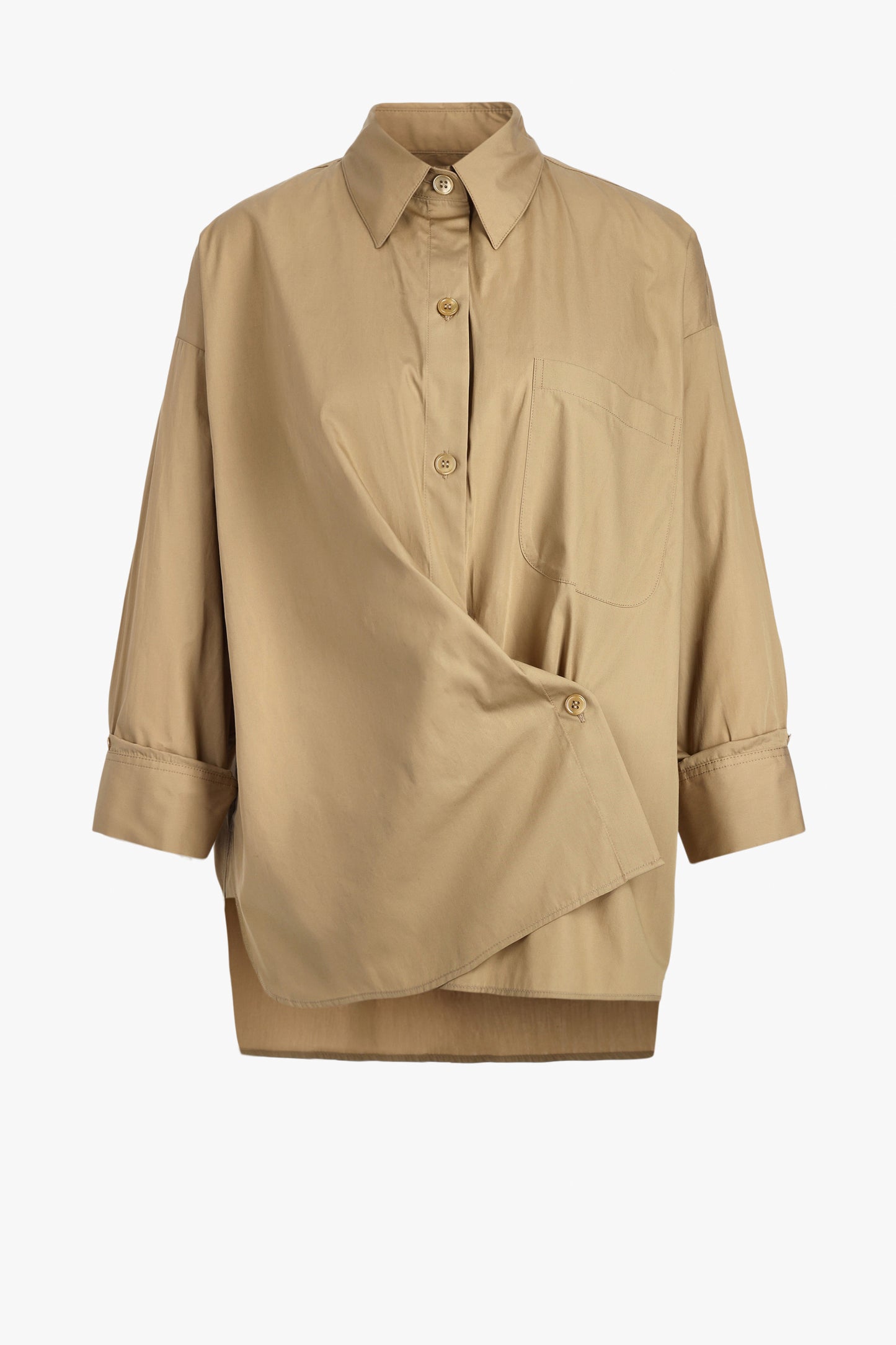 New Earl blouse in petrified oak