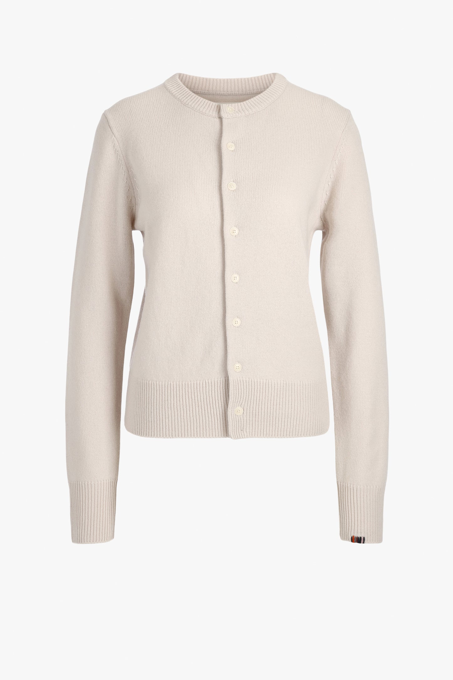 Cardigan N°435 Little Lamb in ChalkExtreme Cashmere - Anita Hass